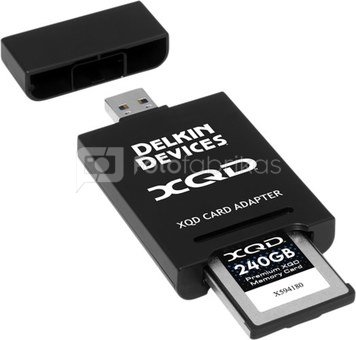 DELKIN CARDREADER XQD ADAPTER USB 3.1 / 10GBPS