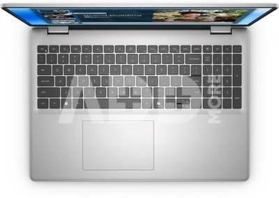 Dell 16 AG FHD+ i5-120U/16GB/512GB/Intel Graphics/Ubuntu/ENG Backlit Kbd/FP/Silver/3Y Basic OnSite Warranty