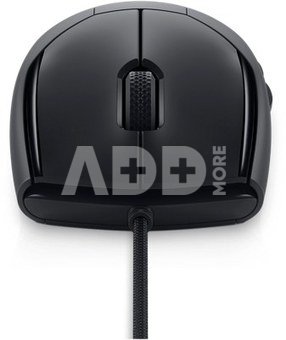 Dell Gaming Mouse Alienware AW320M wired, Black, Wired - USB Type A