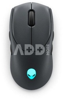 Dell Gaming Mouse Alienware AW720M wired/wireless, Black, Wired - USB Type A