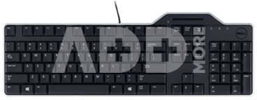 Dell KB-813 Russsian, Keyboard, Qwerty, Black, with smart card reader