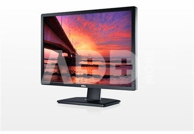 DELL LCD UltraSharp U2412M Black/Silver, 61cm (24") Wide, IPS Antiglare, 1920 x 1200, 2000000:1, 8ms, 300 cd/m2, 178/178, VGA, DP, DVI with HDCP, 5xUSB, Height Adjustable, VESA