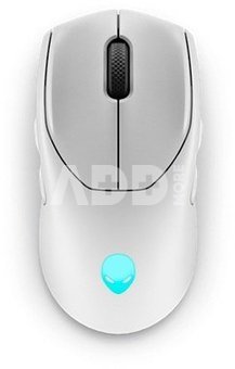 Dell Mouse Alienware Tri-Mode AW720M 2.4GHz Wireless Gaming Mouse, Lunar light