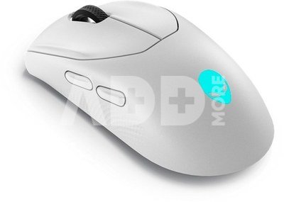 Dell Mouse Alienware Tri-Mode AW720M 2.4GHz Wireless Gaming Mouse, Lunar light