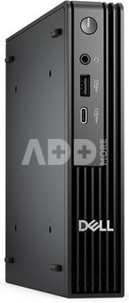 Dell Pro | QCM1250 | Desktop | Micro | Intel Core Ultra 5 | 235T | Internal memory 8 GB | DDR5 | Solid-state drive capacity 512 GB | Keyboard language No keyboard | Windows 11 Pro | Warranty 36 month(s)