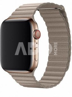 Devia Elegant Leather Loop(44mm) for Apple Watch stone