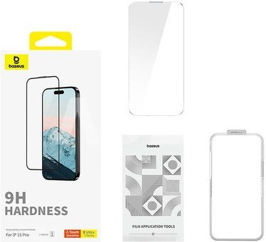 Diamond Tempered Glass Baseus 0.3mm for iPhone 15Pro