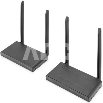 Digitus 4K Wireless HDMI KVM Extender Set, 150 m | DS-55328 | Black