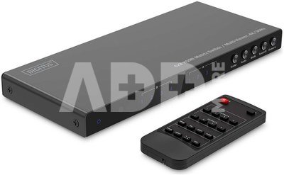 Digitus 4x2 HDMI Matrix Switch/Multi-Viewer, 4K/30Hz | DS-55345 | Black