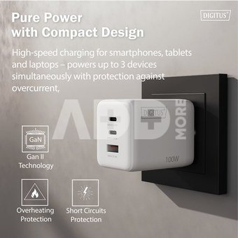 Digitus | Battery charger, 100W | DA-10304
