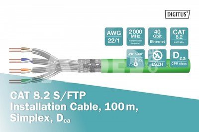 Digitus Cabel S/FTP cat. 8 DK-1843-VH-1