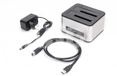 Digitus USB 3.0 dual SATA HDD Docking Station 2.5"/3.5"