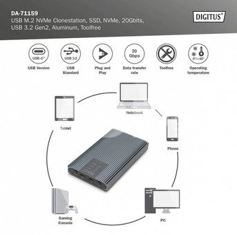 Digitus External HDD Enclosure DA-71559