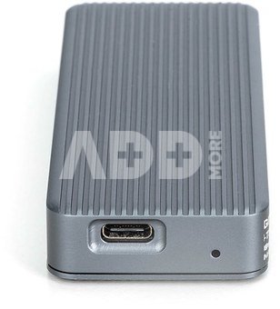 Digitus USB M.2 hard disk enclosure, SSD, external, NVMe, 20Gbps, USB 3.2 Gen2x2