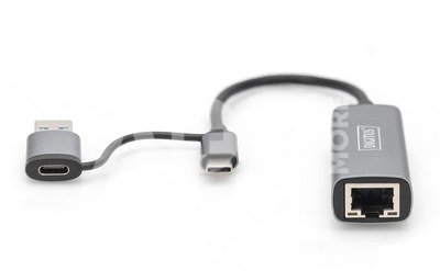 DN-3028 | USB3.0/USB C 3.1 to 2.5G Ethernet Adapter