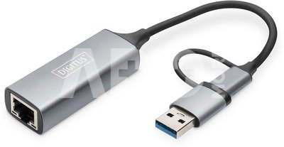 DN-3028 | USB3.0/USB C 3.1 to 2.5G Ethernet Adapter