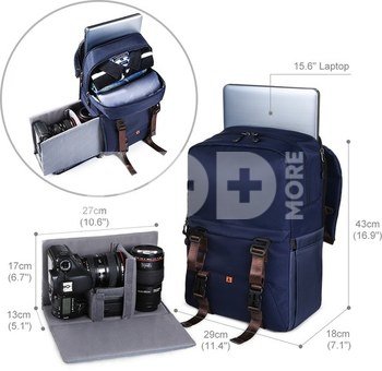 Dual Shoulders Camera Bag for Travel
