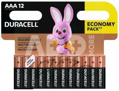 Duracell Alkaline batteries Ultra Power LR03 /AAA 12 pcs