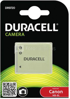 Duracell Li-Ion Akku 700 mAh für Canon NB-6L