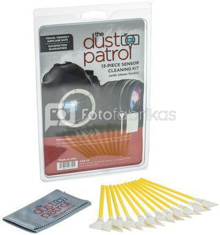 Dust Patrol Alpha 24mm Premium Sensor Cleaning Swabs (12pk) (Yellow)
