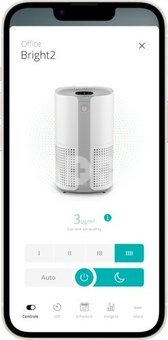 Duux Smart Air Purifier | Bright 2 | 22 W | Suitable for rooms up to 42 m&sup2; | White