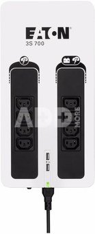 Eaton UPS 3S 700 IEC 700 VA, 420 W, Off line