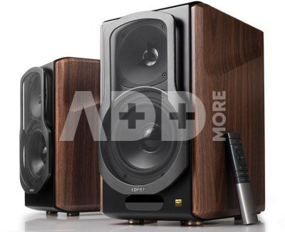 Edifier S1000MKIII Bookshelf Speaker, Brown