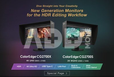 Eizo CG2700X 27.0" Color Management LCD Monitor