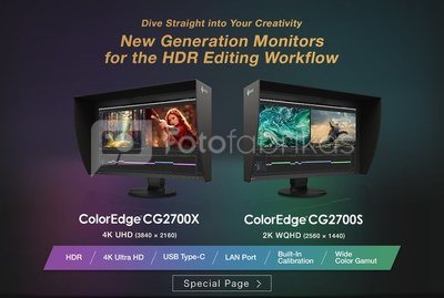 Eizo CG2700X 27.0" Color Management LCD Monitor