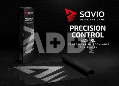 Elmak Mouse and keyboard pad 900x400 SAVIO Precision Control XL, stitched edges