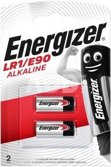 ENERGIZER ALKALINE LR1/E90 2PK