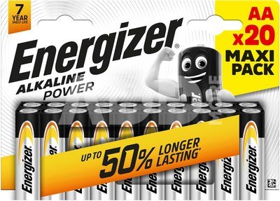 Energizer battery Alkaline Power AA CHP20