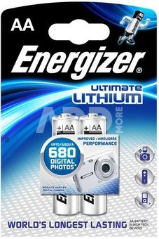 1x2 ENERGIZER Ultimate Lithium Mignon AA LR 6 1,5V
