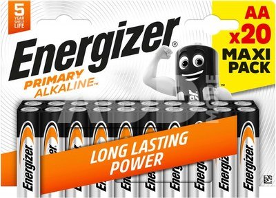 Energizer battery Primary Alkaline AA CHP20