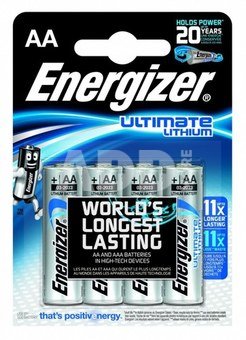 1x4 ENERGIZER Ultimate Lithium Mignon AA LR 6 1,5V
