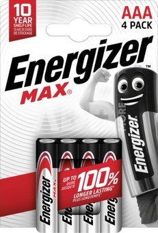 ENERGIZER MAX AAA 4 PACK