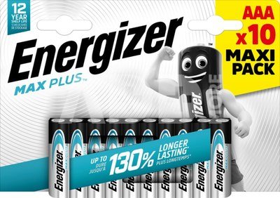 ENERGIZER MAX PLUS AAA 10-PACK