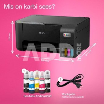Epson EcoTank L3270, 3in1 Printer