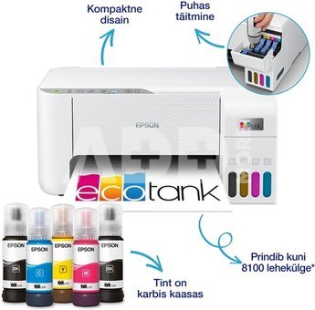 Epson EcoTank L3276 3-in-1 colour, Print, Scan, Copy