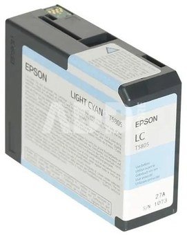 Epson ink cartridge light cyan T 580 80 ml T 5805