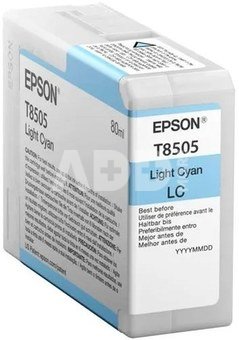Epson ink cartridge light cyan T 850 80 ml T 8505 C13T850500