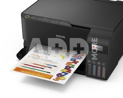 Epson Multifunctional printer EcoTank L3550 Contact image sensor (CIS), A4, Wi-Fi, Black