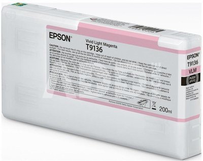 EPSON T91360N Ink Cartridge Vivid Light Magenta C13T91360N