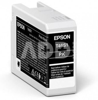 Epson UltraChrome Pro 10 ink T46S1 Ink cartrige, Photo Black