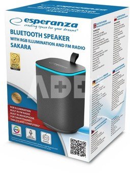 Esperanza Esperanza Speaker BT LED RGB SAKARA