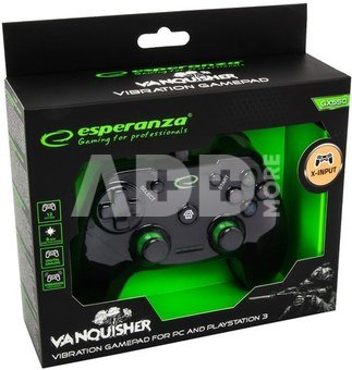 Esperanza GAMEPAD PC/PS 3 USB VANQUISHER