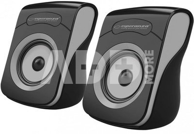 Esperanza Speakers 2.0 USB Flamenco black/grey