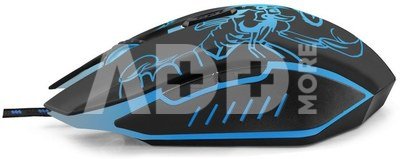 Esperanza WIRED FOR PLAYERS MOUSE 6D Optical USB MX203 SCORPIO BLUE