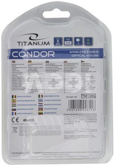Esperanza WIRELESS MOUSE CONDOR,3D,2.4GHz, TM120G