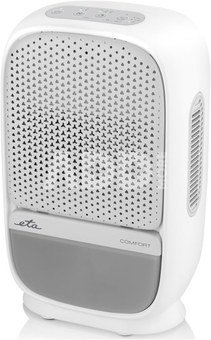 ETA Dehumidifier | ETA163090000 Comfort | Power 60 W | Suitable for rooms up to 62 m&sup3; | Suitable for rooms up to 25 m&sup2; | Water tank capacity 1.2 L | White